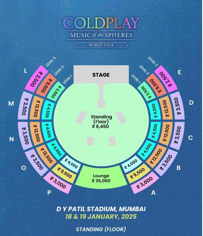 Coldplay Tickets